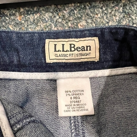L.l.bean Classic Fit, Straight Skirt, Size 6 Reg - Picture 3 of 4